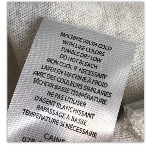 ROBERT GELLER Shirt Henley Linen Cream Gray Beige - Picture 8 of 9